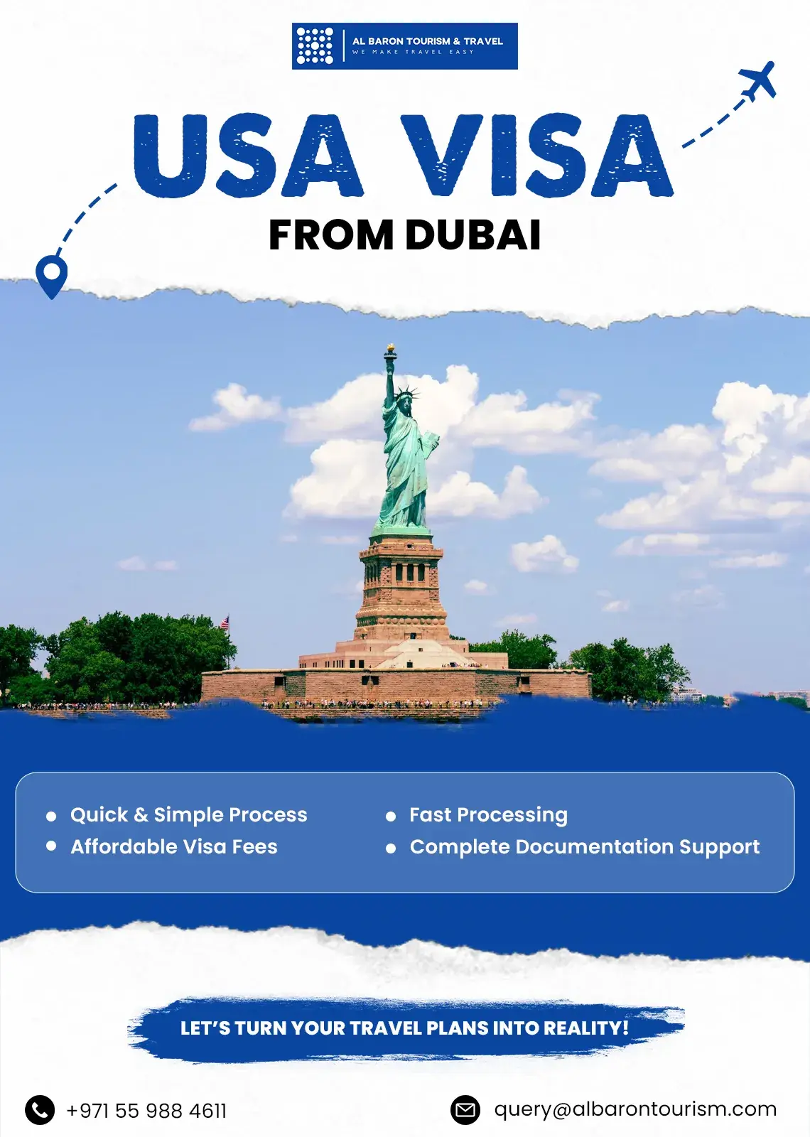 USA visa from Dubai
