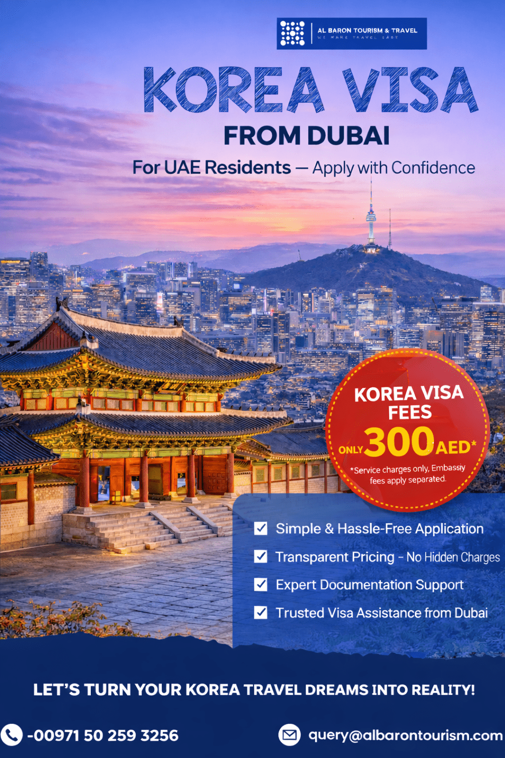 Korea Visa Appointment from Dubai