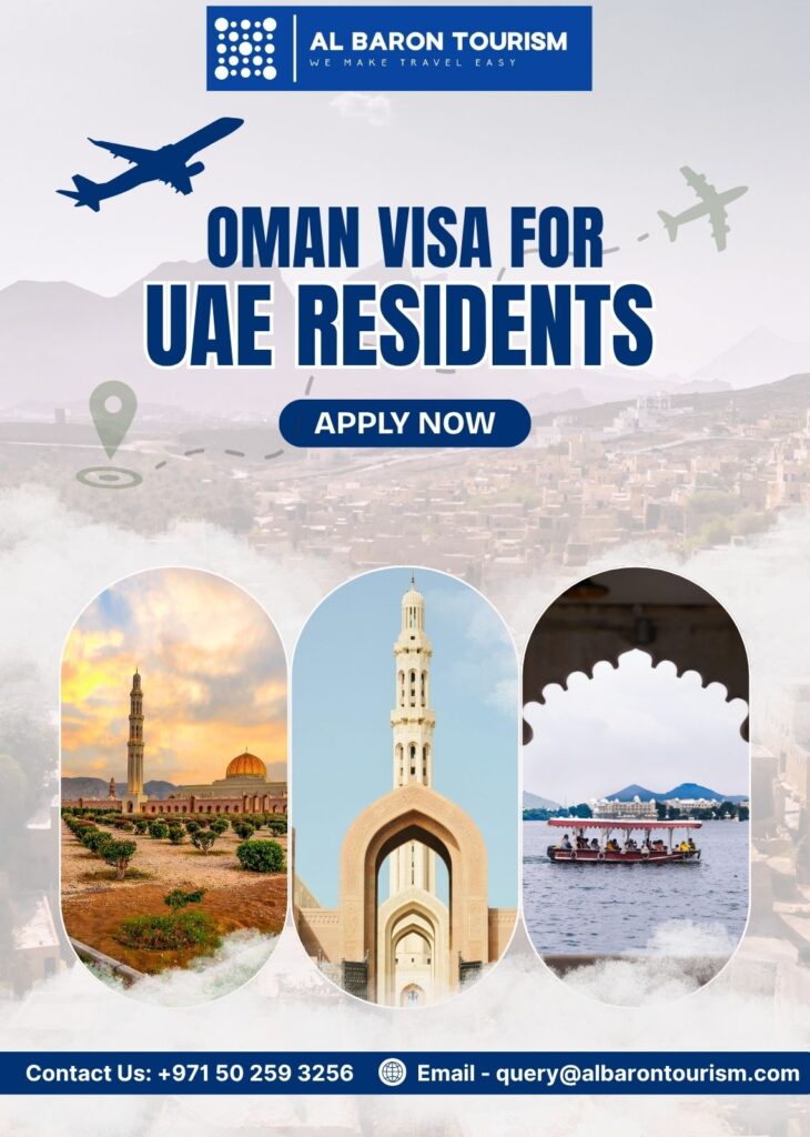 Oman visa for UAE Residents