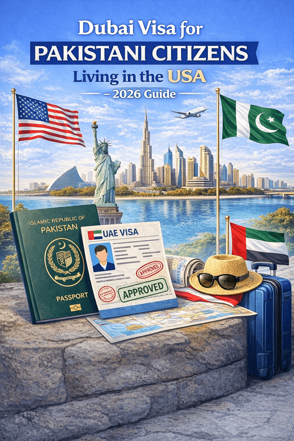 Dubai Visa for Pakistani Citizens Living in the USA