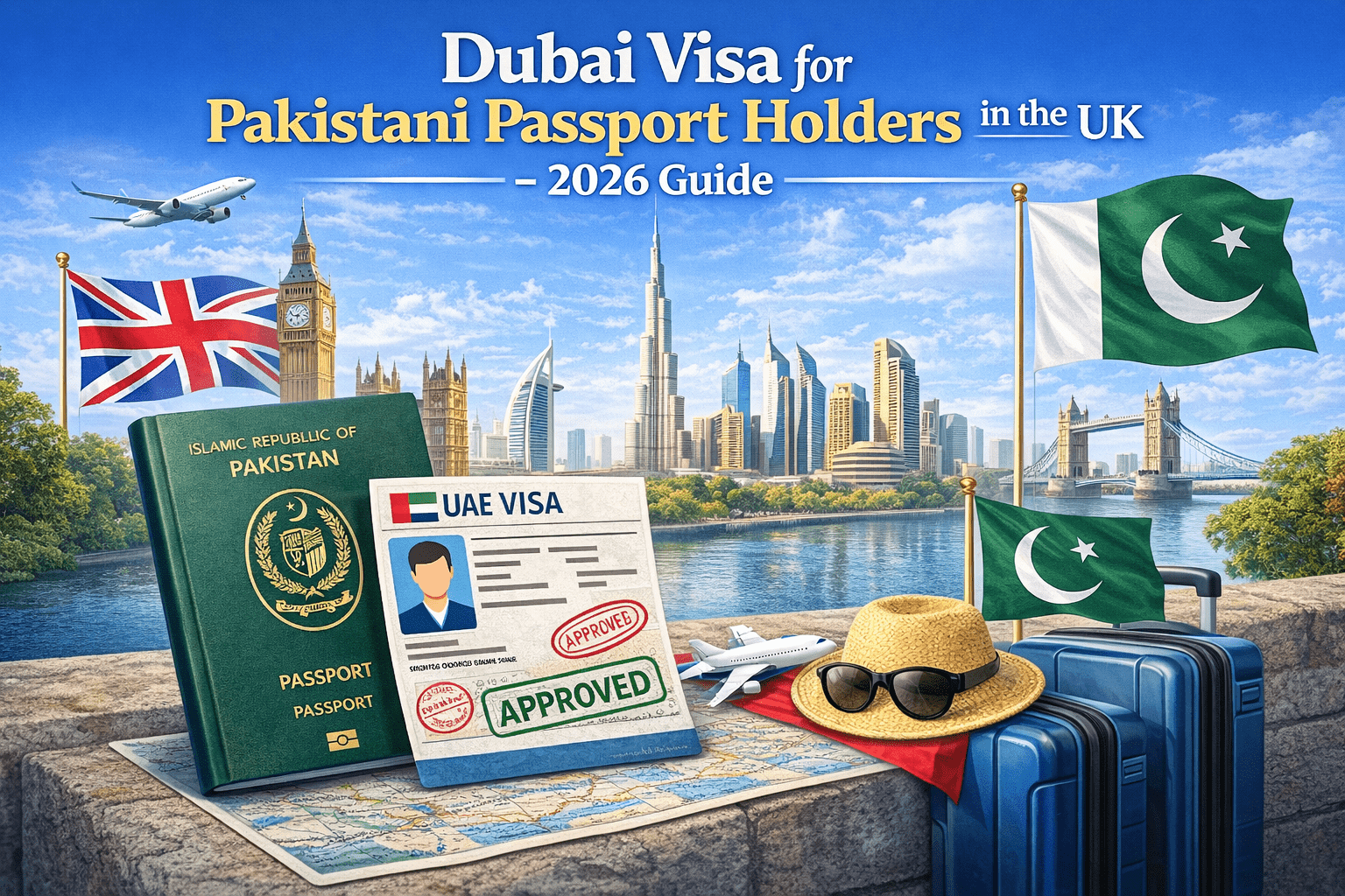Dubai Visa for Pakistani Passport Holders in the UK