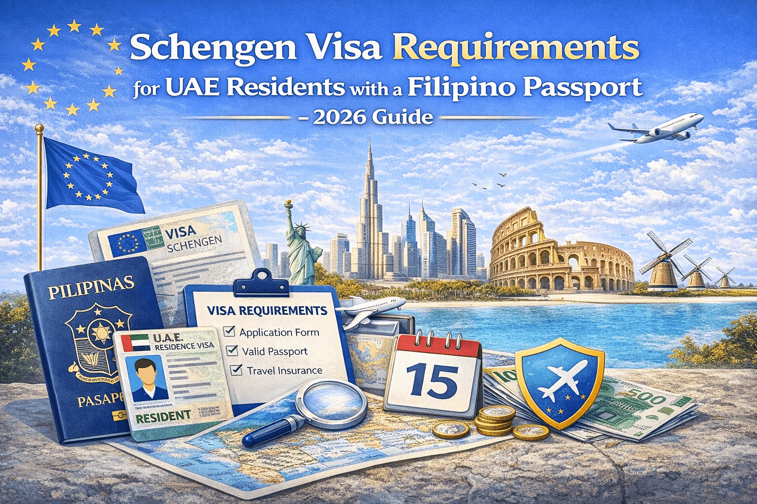 Schengen Visa Requirements for UAE Residents with a Filipino Passport